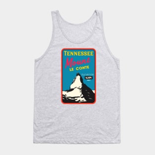 Mt Leconte Tennessee Vintage Tank Top